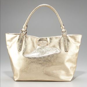 Sophie Metallic Kate Spade tote